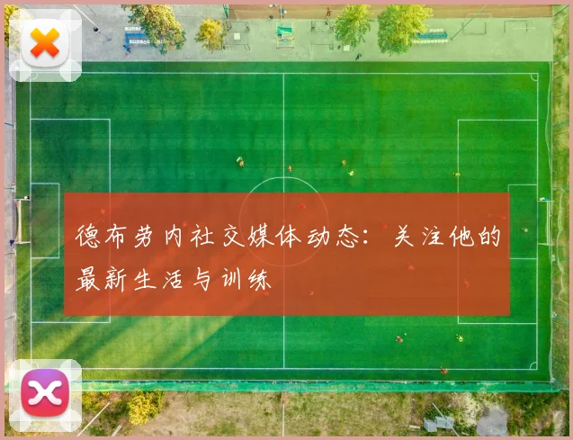 德布劳内社交媒体动态:关注他的最新生活与训练
